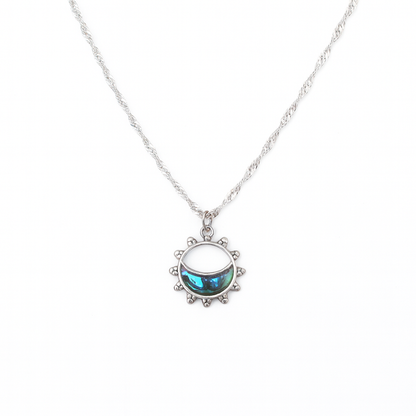 Collier en ormeau OCEAN MOONRISE en argent