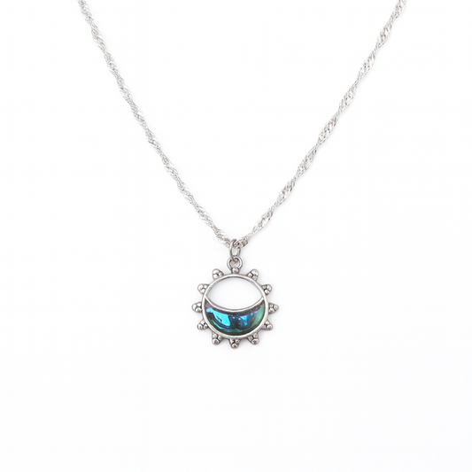 Collier en ormeau OCEAN MOONRISE en argent