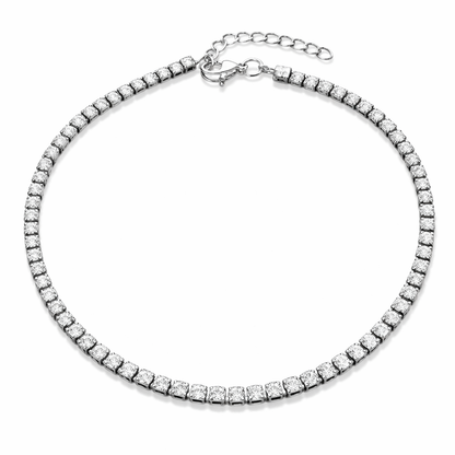 ATHENA Classic Tennis Bracelet Silver