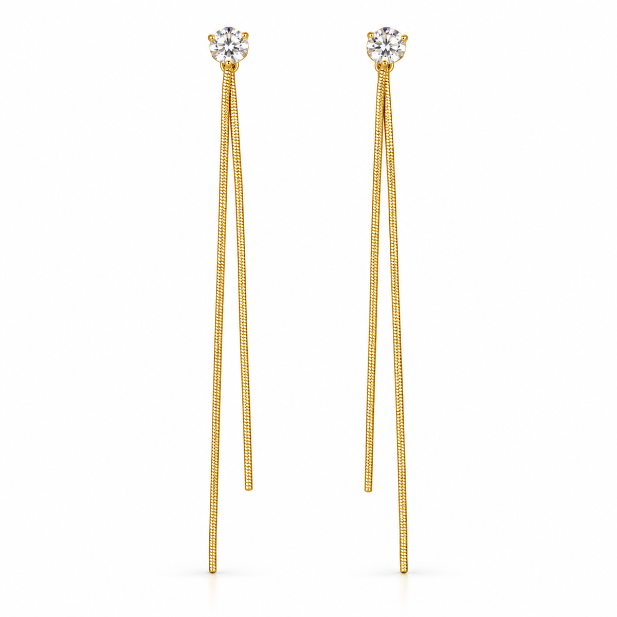 LUNARIA Lapislazuli Hänge- und Creolen Gold