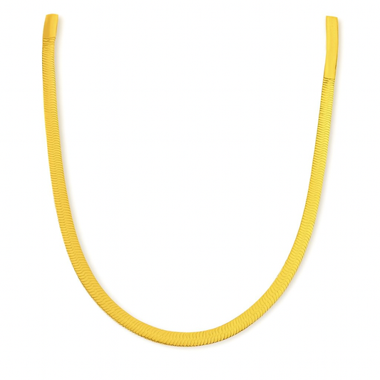 Halbmond-Anhänger, O-Ring, Kielkette, Halsband – Gold