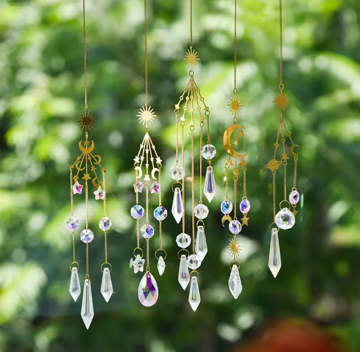 Celestial Crystal Suncatcher