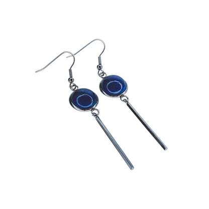Kala – Ohrhänger mit Lapislazuli-Anhänger – Silber