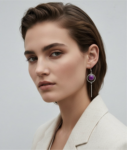 Des boucles d'oreilles