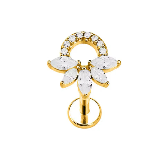 DAISY Push Pin Body Jewelry Gold