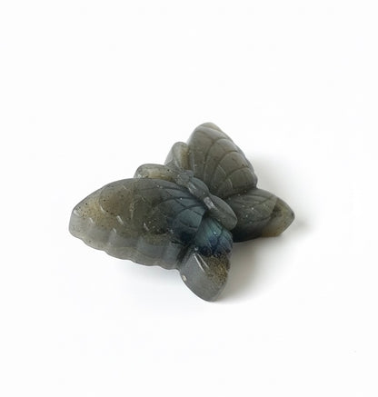 Labradorite Butterfly Figurine Decor