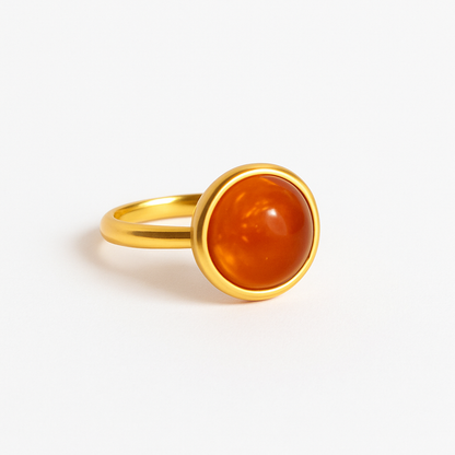 CHHOTA Sunstone Ring Gold