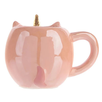 Mug Céramique Licorne Blanc ou Rose