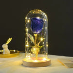 Load image into Gallery viewer, Eternal Rose in a Glass LED Light Decoration
