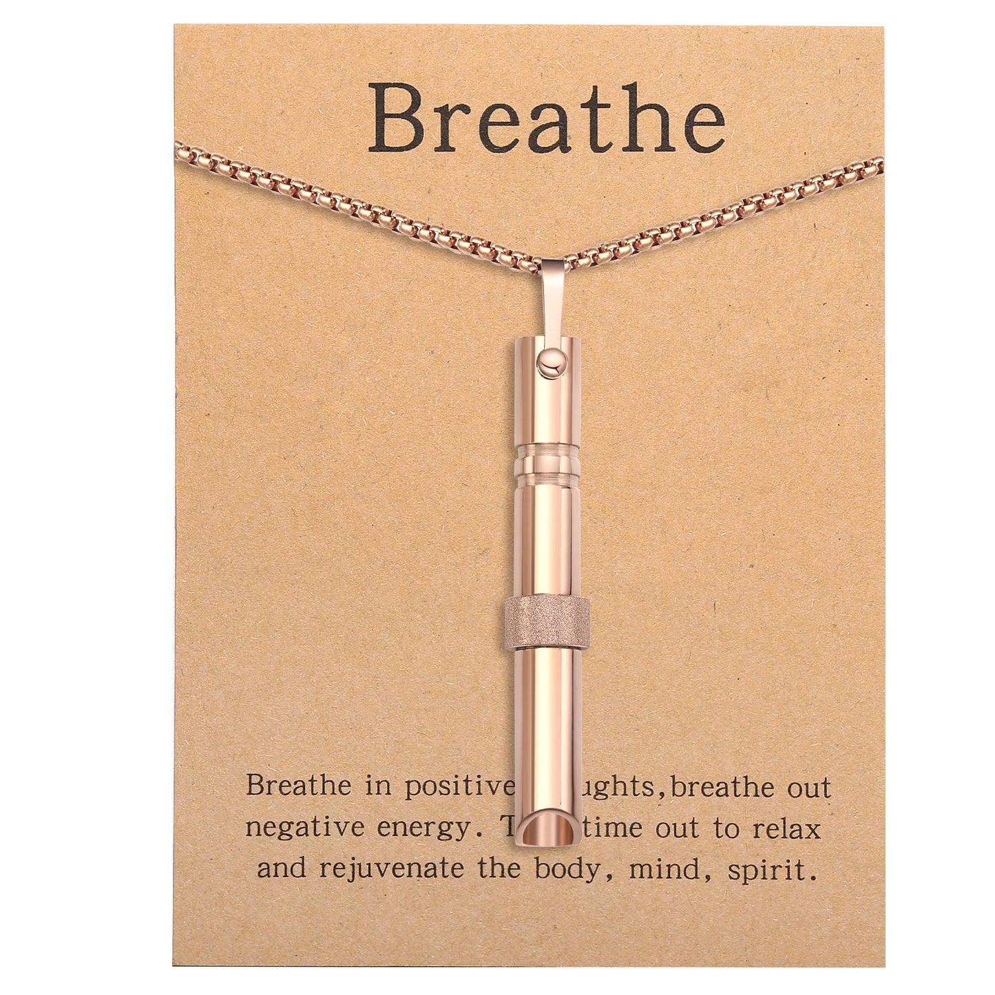 BREATHE Healing Breathing Necklace