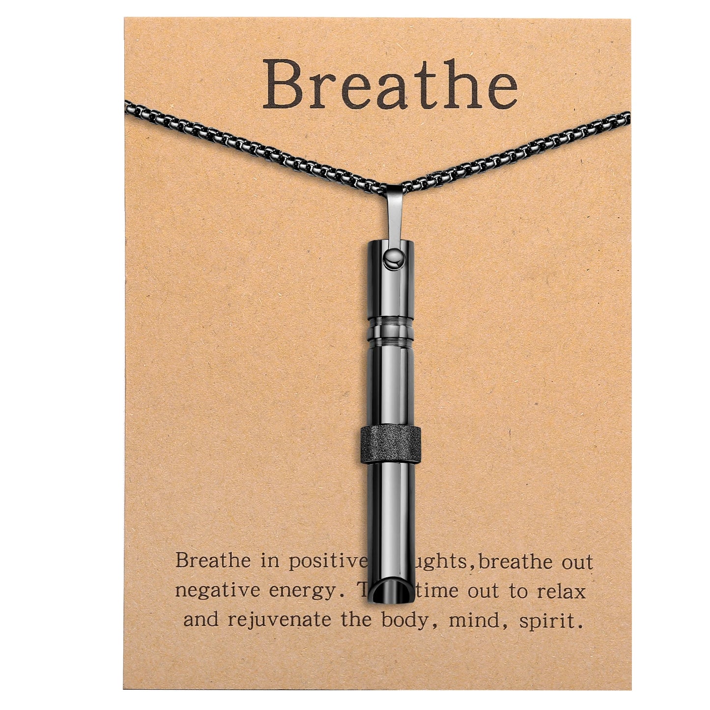 BREATHE Healing Breathing Necklace