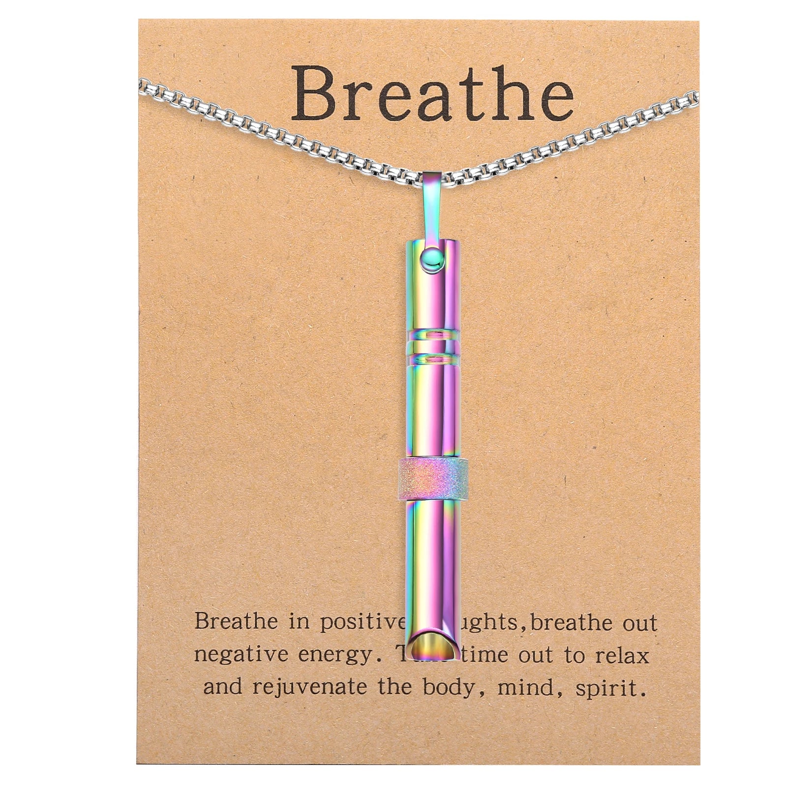 BREATHE Healing Breathing Necklace