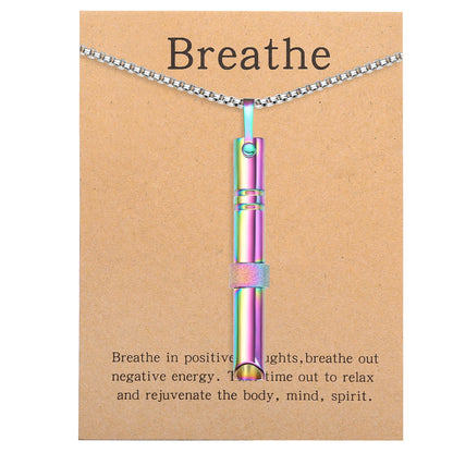 BREATHE Healing Breathing Necklace