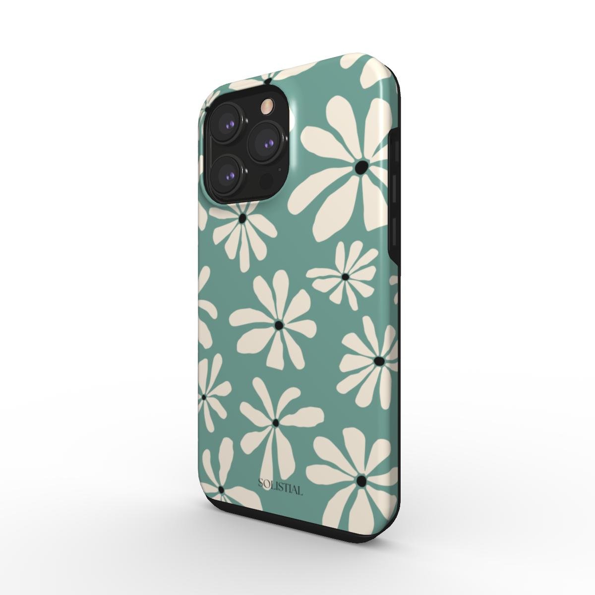 Autumn Bloom in Sage Green - Tough Phone Case - s o l i s t i a l