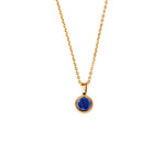 Cargar imagen en el visor de la galería, DAYA Lapis Lazuli Necklace - Gold

