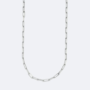 Paperclip Chain Silver - Permanent Jewelry