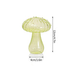 Carica l&#39;immagine nel visualizzatore di Gallery, Mushroom Decor Glass Vase
