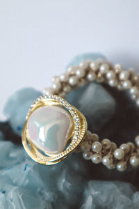 Bracelet bandeau en perles