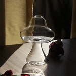 Charger l&#39;image dans la galerie, Vase en Verre Décor Champignon - Transparent
