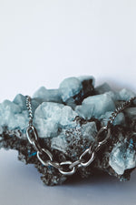 Cargar imagen en el visor de la galería, Oval Chain Necklace - Silver
