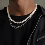 Cargar imagen en el visor de la galería, Oval Chain Necklace - Silver
