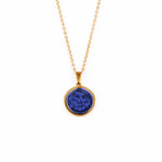 Load image into Gallery viewer, SAYA Lapis Lazuli Pendant Necklace - Gold
