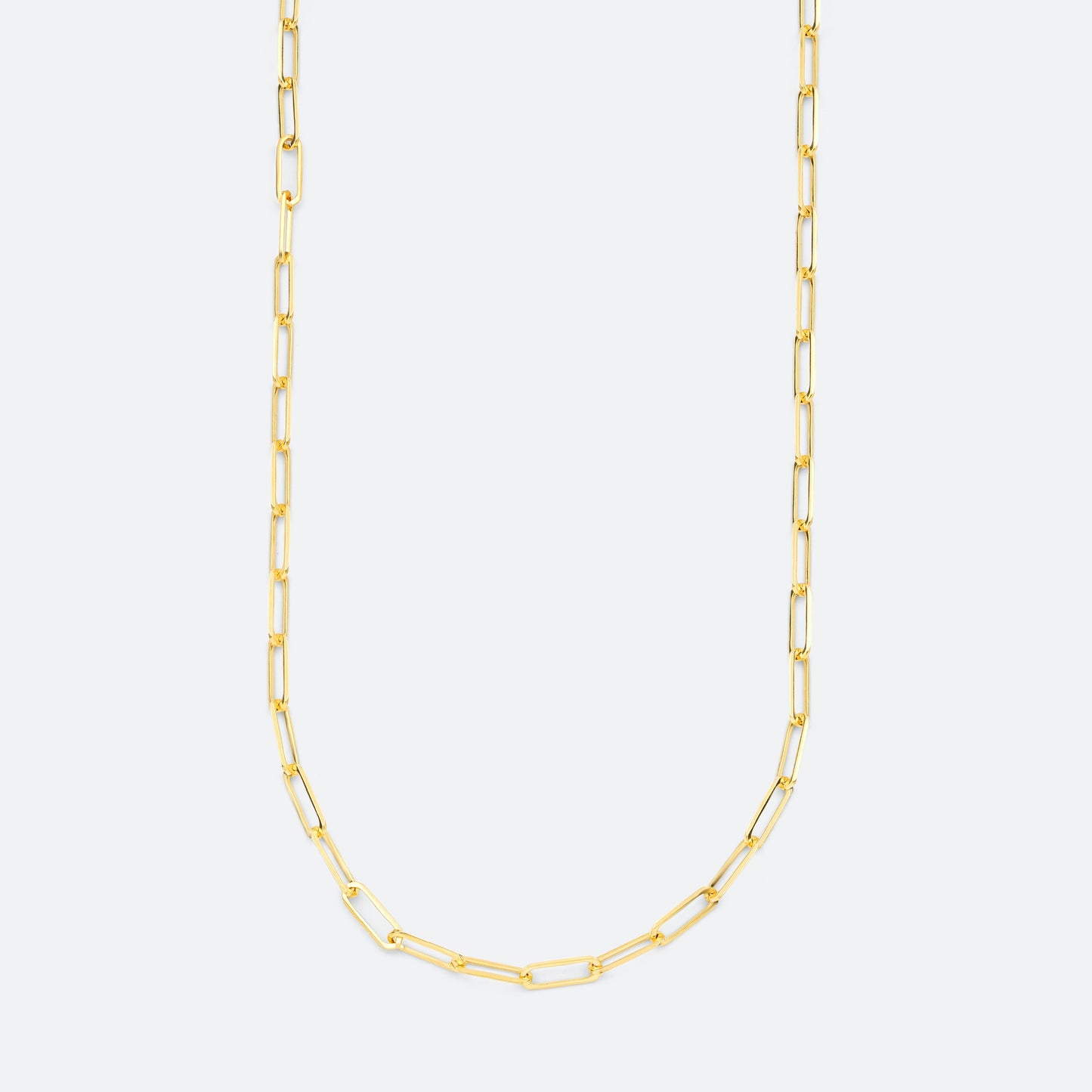 Paperclip Chain Gold - Permanent Jewelry