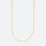 Load image into Gallery viewer, Paperclip Chain Gold - Permanent Jewelry
