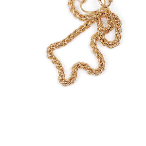 DRAIGANA Zircon Dragon Charm Choker Necklace Gold