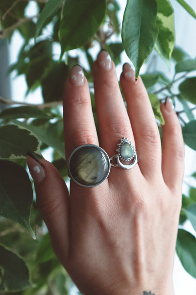 Epiphany Labradorite Ring – Revital Exotic Jewelry & Apparel