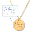Load image into Gallery viewer, Personalized Handwritten Pendant - Custom
