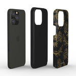 Load image into Gallery viewer, Ornamental Black/Gold - Tough Phone Case
