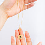 Load image into Gallery viewer, Personalized Paw Print Necklace - Custom
