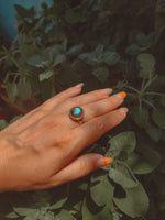 Load image into Gallery viewer, Faceted Labradorite Ring - Gold
