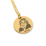 Load image into Gallery viewer, Personalized Human Portrait Pendant - Custom
