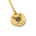 Load image into Gallery viewer, Personalized Dog Portrait Necklace - Custom
