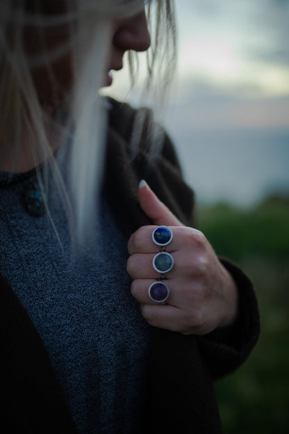 Labradorite Ring - Silver
