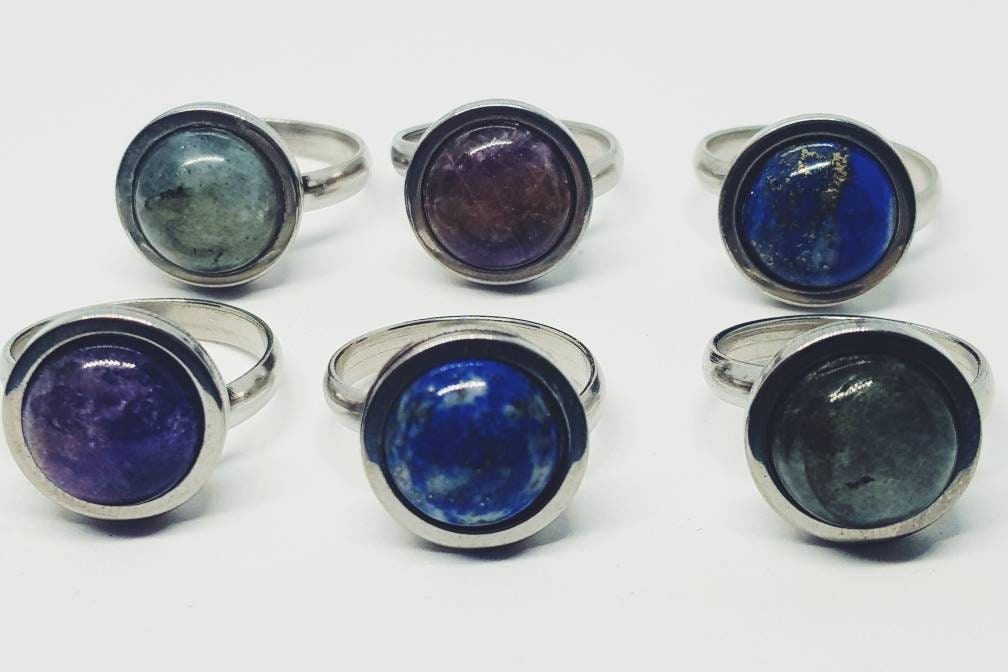 Labradorite Ring - Silver