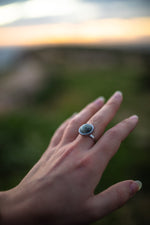 Load image into Gallery viewer, Labradorite Ring - Silver

