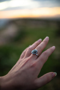 Labradorit-Ring – Silber
