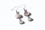 Load image into Gallery viewer, Rose Quartz X Moonstone Earrings
