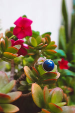 Load image into Gallery viewer, Lapis Lazuli Gemstone Ring - Silver
