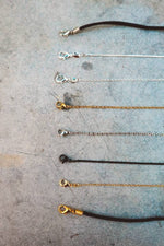 Load image into Gallery viewer, Labradorite Sun Minimalist Pendant Necklace - Silver
