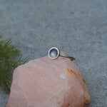 Load image into Gallery viewer, Moonstone Minimal Ring - Silver
