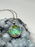 Load image into Gallery viewer, Vincent Van Gogh Art Prints Pendant Necklaces - Silver
