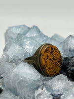 Load image into Gallery viewer, Mariam Japer Oval Ring - Bronze
