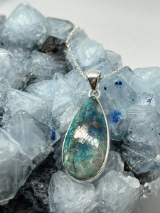 Quantum Quattro Teardrop Necklace 925 Silver, quantum quattro jewelry silver, quantum quattro pendant necklace, teacher appreciation gift