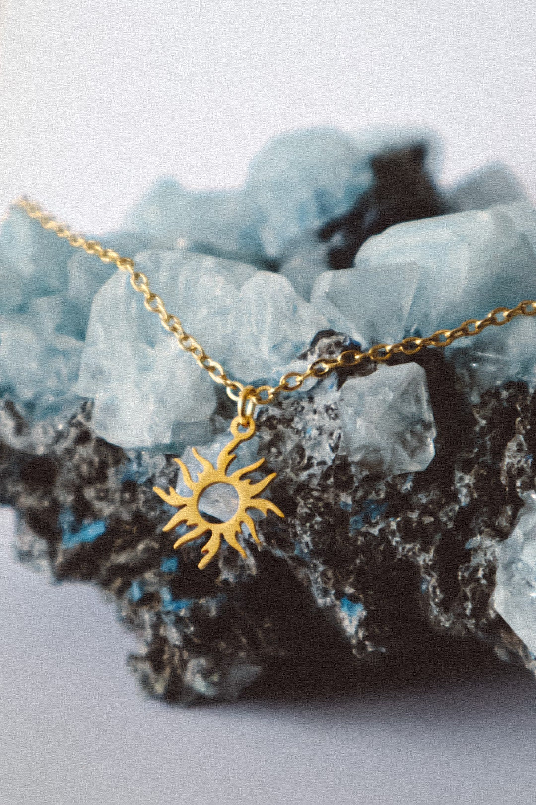 SUN&MOON Necklace Gold