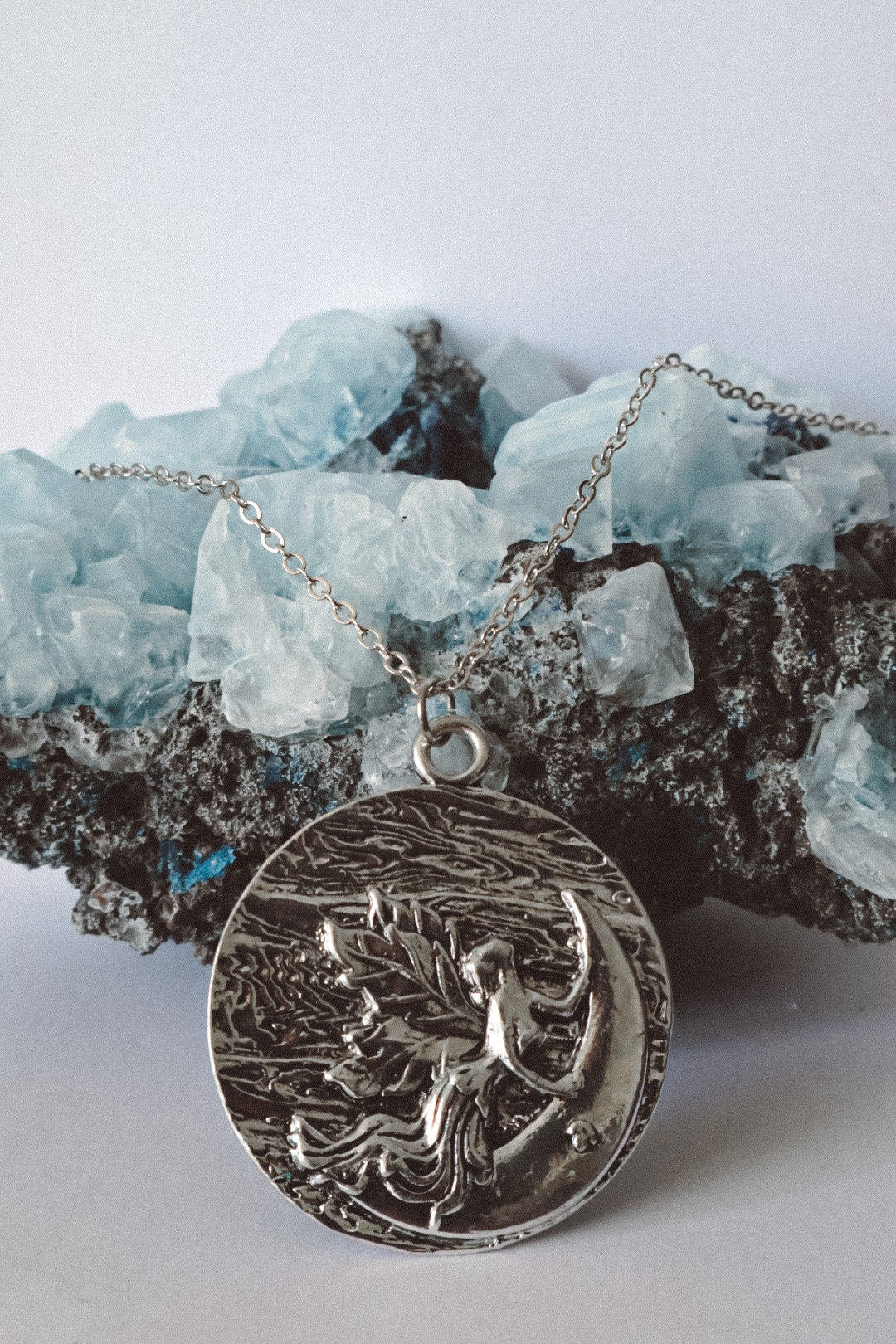 Fairycore Pendant Necklace - Silver