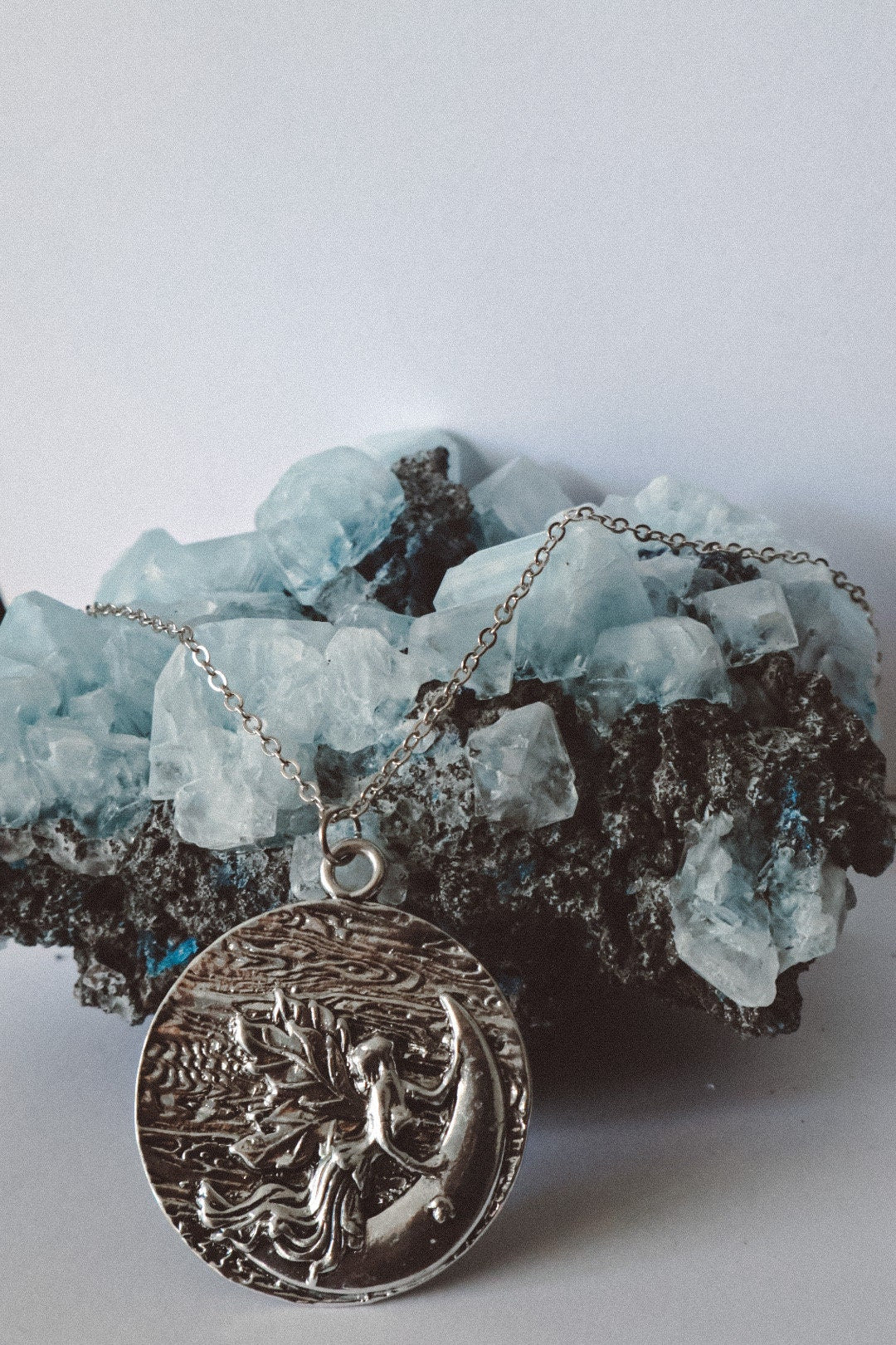 Fairycore Pendant Necklace - Silver